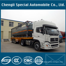 Clw 20/30 /40/45FT ISO Tank Container Semi Trailer